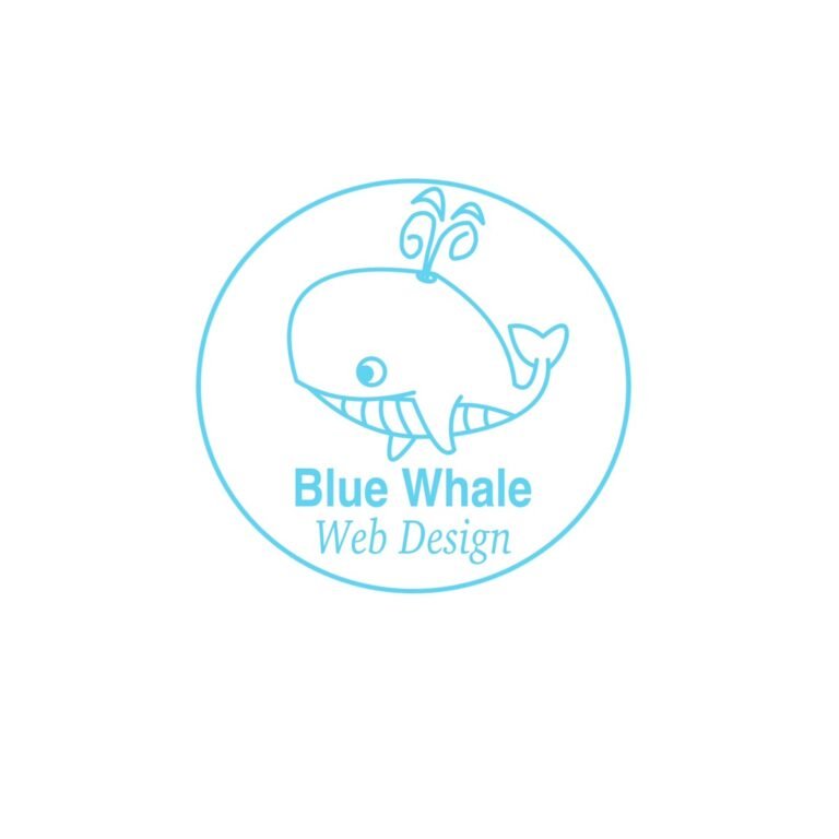 Blue Whale Web Design 768x768